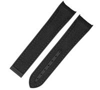 WFRUEDWC Silicone Nylon Rubber Watch Strap For Omega Seahorse 300 Quarter Orange Ocean Universe 600 Black grey 20mm 22mm Watch Band