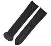 WFRUEDWC Silicone Nylon Rubber Watch Strap For Omega Seahorse 300 Quarter Orange Ocean Universe 600 Black grey 20mm 22mm Watch Band