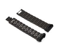 WFRUEDWC Stainless Steel Watchband Fit For Fitbit Charge 3/4 Bracelet Smart Watch Replacement WristBand Durable Metal Strap With Diamond watch strap