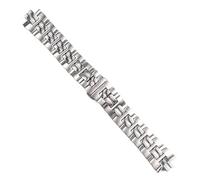 WFRUEDWC Stainless Steel Watchband For Titoni 83930 83950sy-271 Watch Strap Wrist Bracelet Deployment Clasp Logo