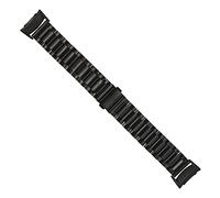 WFRUEDWC Stainless Steel Wristband Fit For Samsung Gear Fit 2 Smart Bracelet Three-bead Slingshot Buckle Metal Strap Solid Color Watchband watch strap