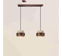 WFRUEDWC Wabi-Sabi Yellow Travertine Pendant Lighting Fixture Japanese 17CM*12.5CM Living Room E27 Chandeliers Pendant Lamp 4 Types Entry Bedroom Dining Room Lighting for Vitality Wood Hanging Lamp