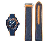 WFRUEDWC Watch Bracelet For Omega 300 SEAMASTER 600 PLANET OCEAN Silicone Nylon Strap Watch Accessories Watch Band Chain 20mm 22mm belt
