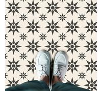 WFS6022 - Alabaster and Pebble Granada Heritage Tiles Floor Stickers 120cm x 60 cm