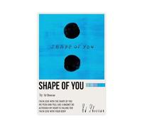 WFSAW Singer Ed Sheeran Music Album Poster (17) Canvas Poster Unframe-style 08x12inch(20x30cm)