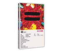 WFSAW Singer Ed Sheeran Music Album Poster (20) Canvas Poster Frame-style 08x12inch(20x30cm)