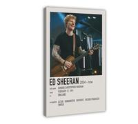 WFSAW Singer Ed Sheeran Music Album Poster (21) Canvas Poster Frame-style 16x24inch(40x60cm)
