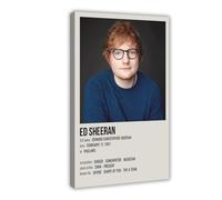 WFSAW Singer Ed Sheeran Music Album Poster (3) Canvas Poster Frame-style 16x24inch(40x60cm)