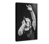 WFSAW Singer Ed Sheeran Poster (3) Canvas Poster Frame-style 24x36inch(60x90cm)