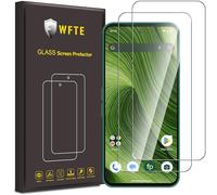 WFTE 2-Pack for Fairphone 6 Screen Protector,9H Hardness,Anti-Scratch,Anti-Fingerprint,Bubble-Free,HD Clear,Dust-Free Premium Protective Tempered Glass Film for Fairphone 6,Case Friendly