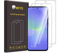 WFTE 2-Pack for Samsung Galaxy A57/Samsung A37/Samsung A56 5G Screen Protector,Anti-Drop & Anti-Scratch Protection Film,Bubble-Free,HD Clear Premium Tempered Glass For Samsung A36 5G,Case Friendly
