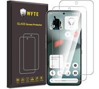 WFTE [2-Pack Screen Protector for Nothing Phone (3)/Honor X8b 5g,(Not For 3a),Anti-Scratch,Anti-fingerprint,Bubble-Free,Dust-Free Premium Tempered Glass Screen Protector For Nothing Phone 3
