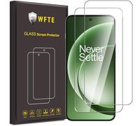 WFTE 2-Pack Screen Protector for OnePlus 15R 5G,9H Hardness,Anti-Scratch,Anti-Fingerprint,Bubble-Free,HD Clear,Premium Protective Tempered Glass Film for OnePlus 15 R,Case Friendly