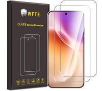 WFTE 2-Pack Screen Protector for Vivo X300,9H Hardness,Anti-Scratch,Anti-Fingerprint,Bubble-Free,HD Clear,Premium Protective Tempered Glass Film for Vivo X300,Case Friendly