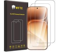 WFTE 2-Pack Tempered Glass for HONOR 600/HONOR 600 Pro 5G Screen Protector,9H Hardness,Anti-Scratch,Anti-Fingerprint,Bubble-Free,HD Clear,Premium Protective Film for HONOR 600 5G,Case Friendly