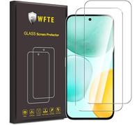 WFTE 2-Pack Tempered Glass for HONOR X6c Screen Protector,9H Hardness,Anti-Scratch,Anti-Fingerprint,Bubble-Free,HD Clear,Premium Protective Film for HONOR X6C,Case Friendly