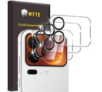 WFTE 3-Pack for Xiaomi 17 Pro 5G Camera Lens Protector,Superior Anti-Scratch,Night Shot with Black Circles,Tough HD Tempered Glass Camera Len Protection Cover for Mi 17 Pro,Case Friendly