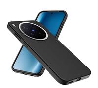 WFTE Case Compatible with Vivo X300 Pro 5G Phone Case Soft TPU Ultra-Slim Stylish Protective Cover for Vivo X300 Pro [Drop Protection, Non-slip] - Matte Black