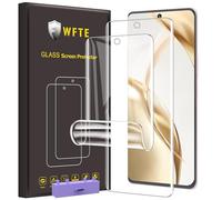 WFTE Compatible with HONOR 200 5G Screen Protector,[2-Pack] Flexible TPU Film Screen Protector [Full Coverage] [HD Clear] [Bubble Free][Fingerprint unlock support](Transparent)