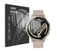 WFTE Screen Protector for Garmin Venu 3s GPS 41MM,[4-Pack] Flexible TPU Film Screen Protector [Full Coverage] [HD Clear] [Bubble Free] Ultra-thin TPU Soft Film- 41MM