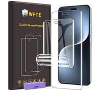 WFTE Screen Protector for HONOR Magic 7 Pro/Magic 7 Pro 5G,[2-Pack] Flexible TPU Film Screen Protector [Full Coverage] [HD Clear] [Bubble Free][Fingerprint unlock support](Transparent)
