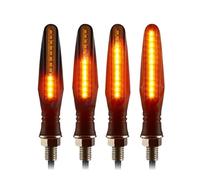 WFUT3G Motorcycle Turn Signal Light E11 Mark Built Relay 335SMD Signals Indicator Flashing Blinker Universal M10 Bolt