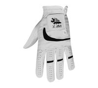 WFX Golf Glove for Golfers, Left Hand Right Premium Quality Leather, Non-Slip Flexible & Durable Design, All Weather Golf Gloves for Men and Women (M/L, Left)