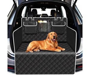 WFYBMB Car Boot Liners for Dogs for Civic Type R FN2 2007-2011, Durable Waterproof Nonslip Car Trunk Pet Mat with Bumper and Side Protection