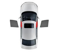 WFYBMB Car Sun Shade for Shuttle (GP7/GP8) 2015-2019, Mesh Car Window Shade, Side Window Sun Visor for Heat Reduction and Privacy,A-2 Front Windows