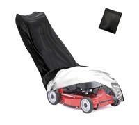 WFYBMB Lawnmower Cover for Bosch AdvancedRotak 40 650, 210D Oxford Waterproof Walk-Behind Lawn Mower Cover Adjustable Hem Cord