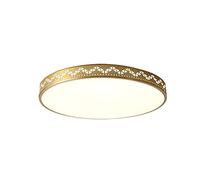 WFZRXFC Contemporary Nordic border cutout LED Flush Mount Ceiling Light Fixture Golden ultra-thin 1.5 inches Ceiling Lighting Fashion home decoration Ceiling Lamp For restaurants, clothing stores, ca