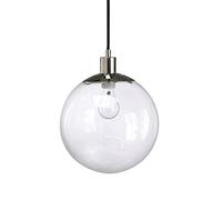 WFZRXFC Simple manual blown clear glass lampshade Pendant Lighting Fixture 360° unobstructed lighting chandelier Multiple combined installation Hanging Lamp For clothing stores, restaurants, cafes
