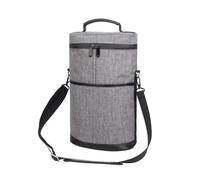 WG_FJEWLFV Wine Storage Bag Protective Wine Bag Wine Storage Tote Bag Reusable Grocery Bags Portable Wine Simple Bottle Tote Bag Wine Champagne Protective Tote Bag Ideal for Home and Party(Grey)