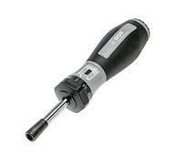 WGB The Tool 1/4" Torque Screwdriver with bit Holder | Small Torque Spanner MicroClick 1-6 Nm | Suitable for Bicycle Repair etc