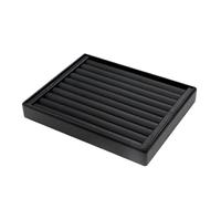 WGBOSMG from Soft Leather Ideal for Store Exhibition and Home Decor Stylish Jewelry Display Tray Contemporary Hoop Tray Luxury Leather Jewelry Display