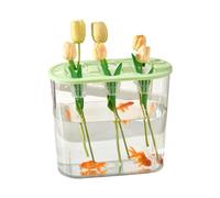 WGBOSMG Functional Clear Hydroponic Box Facilitating Plant Root Viewing Simple Upkeeps and Interior Decoration for Households Water Culture