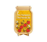 WGBOSMG Wooden Encouragement Container for Kids Promotes Positive Behavior and Creativity Using Safe Natural Materials and Simple Assembly Safe Wooden