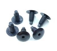 WGDXD 10/20/50Pcs Plastic Trim Clips Bung Interior Door Boot Lining Roof Carpet Panels Fastener Fit For BMW VW Volkswagen Vauxhall Opel Automotive Fasteners(50 pieces)