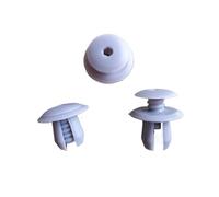 WGDXD 50Pcs Auto Fastener Trim Panel Lining Clips 9mm Hole Fit For VW Volkswagen T4 T5 Car Plastic Rivets Automotive Fasteners(Seize If Grey)