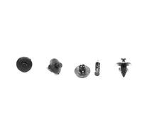 WGDXD 50Pcs Plastic Rivet Door Trim Panel Clips Auto Fastener Retainer Fit For Toyota 8mm Hole Automotive Fasteners