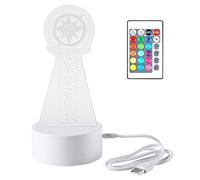 WGEEEY Kpop Stray Kids 16 Colors LED USB Acrylic Night Light with Remote Control for Home Room Decoration