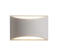 WGFJKI Baska G9 LED Wall Sconce Lighting Fixture Lamp 7W Warm White Light 4000K Up Down Indoor Anti-breakage Plaster Wall Lamps for Living Room Bedroom Hallway Home Decor