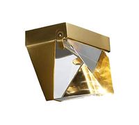 WGFJKI Baska LED Wall Lamp Illumination Fixture, Copper Finish Wall Mount Light for Living Room Bedroom Hallway Home Room Decor, G9 Socket [Energy Class A+]