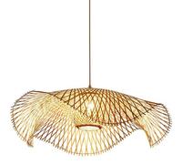 WGFJKI Beach Country Hanging Lamp Handmade Art Chandelier Chinese Pastoral Style Pendant Lights Energy-Saving Indoor Ceiling Light Fixture For Kitchen Living Room Villa Bedroom Corridor