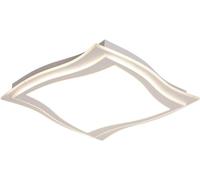 WGFJKI Ceiling Lamp Minimalist - Ceiling Light,Square Ceiling Light Two Sizes Flush Mount Ceiling Light (Color : White Light, Size : 6060CM),Chandelier