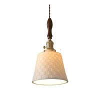 WGFJKI chandelier Chandelier, Brass Lamp Holder Pendant Light - Hanging Lighting, Polishing Black Ceiling Lamp. E27 Compatible with Dining Room. 1-Light Chandelier Drop Light Fixtures