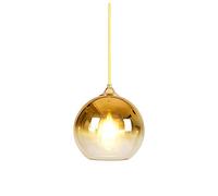 WGFJKI Chandelier Spherical Gradient Color Glass Pendant Lamp, Nordic Dining Table Chandelier Bedroom Living Room Glass Lamp Based On E27