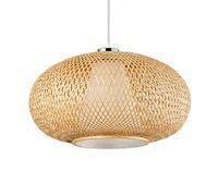 WGFJKI Chinese Lantern Pendant Light Wove Hanging Lamp Creative Handmade Lampshade Chandelier Creative Lamp Antique Lantern Lamps For Restaurant Tea Room Bedroom enterprise