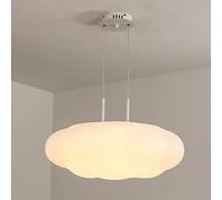 WGFJKI Cloud-shaped Pendant Light, Cartoon 's Room Hanging Lamp, White Acrylic Suspension Lamps, LED Chandelier - 56W, Drop Lights for Bedroom