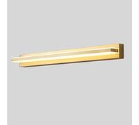 WGFJKI Copper LED Vanity Lights Bathroom Makeup Front Lighting Mirror Cabinet Lighting Fixtures, Over Mirror Bath Make-up Cabinet Table Wall Sconce Lighting for Toilet Corridor Oil Painting Exhi